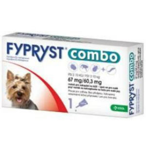 FYPRYST Combo Spot-on pro psy 67/60 mg  2-10 kg  0,67 ml 1 pipeta