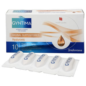 FYTOFONTANA Gyntima Hyaluronic vaginální čípky 10 ks