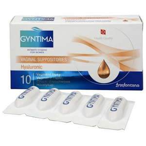 FYTOFONTANA Gyntima vaginální čípky Hyaluronic 10 ks