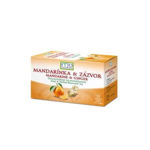 FYTOPHARMA Ovocno-bylinný čaj Mandarinka+Zázvor 20x2 g