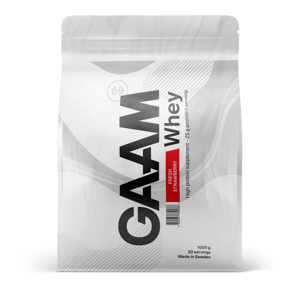 GAAM 100% whey premium fresh strawberry protein 1 kg