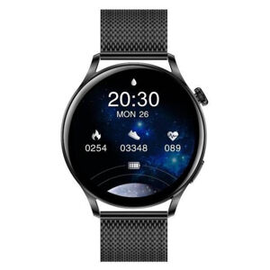 GARETT ELECTRONICS Smartwatch Lady Elegance RT černá ocel chytré hodinky