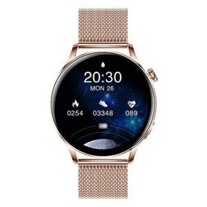 GARETT ELECTRONICS Smartwatch Lady Elegance RT zlatá ocel chytré hodinky, rozbalené