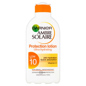 GARNIER Ambre Solaire Opalovací mléko OF 10 200 ml