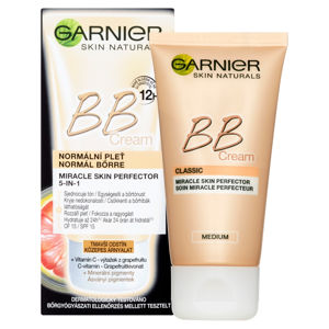 GARNIER Skin Naturals BB Cream Miracle Skin Perfector 5in1 Tmavší odstín 50 ml
