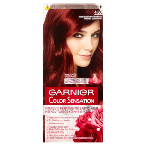 GARNIER Color Sensation Intenzivní permanentní barvící krém 4.60 Intenzivní tmavě červená