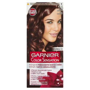 GARNIER Color Sensitive barva na vlasy odstín 4.15 ledová mahagonová
