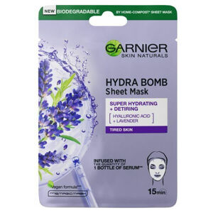 GARNIER Skin Naturals Hydra Bomb Textilní maska Levandule 28 g