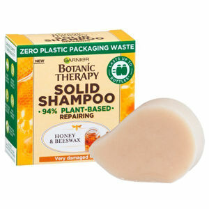 GARNIER Botanic Therapy Obnovující tuhý šampon pro velmi poškozené vlasy Honey & Beeswax Solid  60 g