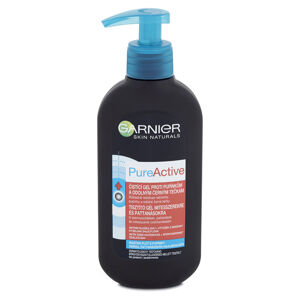 GARNIER Skin Naturals Pure Active Čisticí gel proti pupínkům a černým tečkám 200 ml