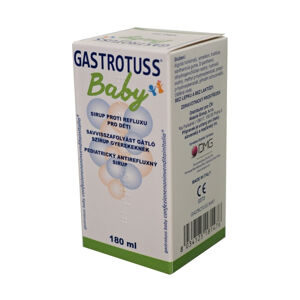 GASTROTUSS Baby sirup 180ml, poškozený obal