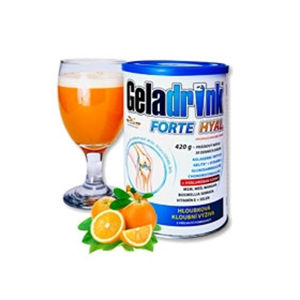 GELADRINK Forte Hyal práškový nápoj s příchutí pomeranče 420 g