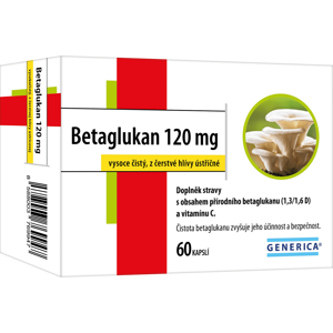 GENERICA Betaglukan 120 mg 60 kapslí