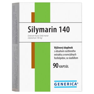 GENERICA Silymarin 140 mg 90 kapslí, poškozený obal