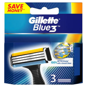 GILLETTE Blue3 Náhradní hlavice 3 ks