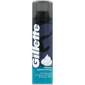 GILLETTE Classic Sensitive pánská pěna na holení 200 ml