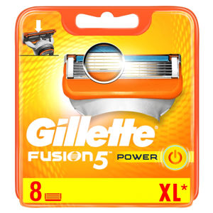 GILLETTE Fusion5 Power Náhradní hlavice pro muže 8 ks