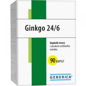 GENERICA Ginkgo 24/6 90 kasplí, poškozený obal