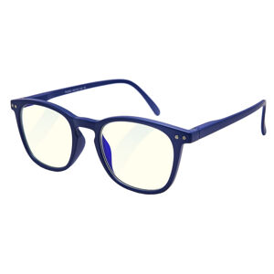 GLASSA Brýle na počítač PCG03 modré plastové obroučky, Počet dioptrií: 0,00