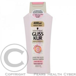 GLISS KUR regenerační šampon 400ml Liquid Silk Gloss