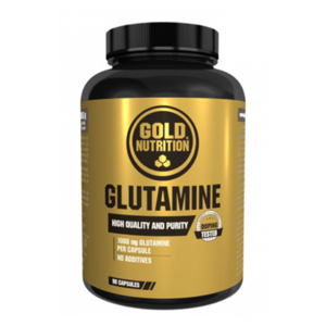 GOLDNUTRITION Glutamine 1000 mg 90 kapslí
