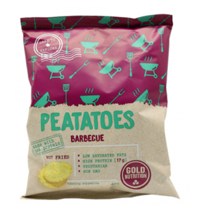 GOLDNUTRITION Peatatoes proteinové chipsy barbecue 40 g