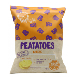 GOLDNUTRITION Peatatoes proteinové chipsy sýr 40 g