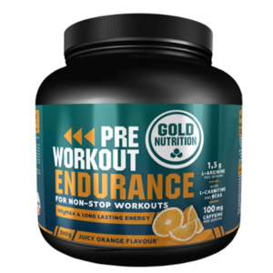 GOLDNUTRITION Pre-workout endurance pomeranč 300 g