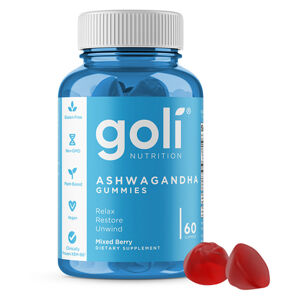 GOLI Nutrition Ashwagandha gummies želé bonbony 60 ks