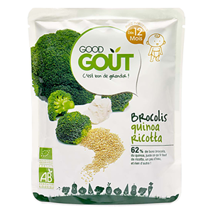 GOOD GOUT Quinoa s brokolicí a ricottou BIO 220 g