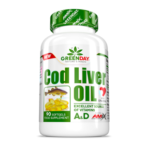 GREENDAY Cod liver oil 90 kapslí