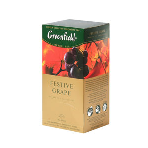 GREENFIELD Herbal festive grape bylinný čaj 25 sáčků