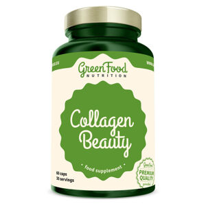 GREENFOOD NUTRITION Collagen Beauty 60 kapslí, poškozený obal