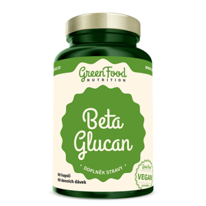 GREENFOOD NUTRITION Beta glucan 60 kapslí