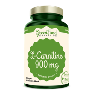 GREENFOOD NUTRITION L-Carnitine 900 mg 60 kapsle