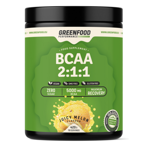 GREENFOOD NUTRITION Performance BCAA 2:1:1 šťavnatý meloun 420 g