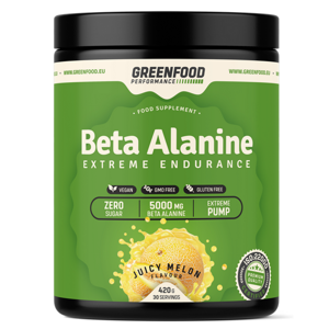 GREENFOOD NUTRITION Performance beta alanin šťavnatý meloun 420 g