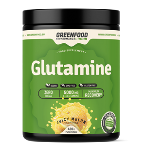 GREENFOOD NUTRITION Performance glutamine šťavnatý meloun 420 g