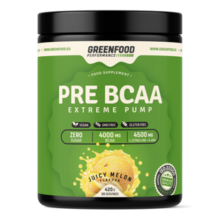 GREENFOOD NUTRITION Performance pre BCAA šťavnatý meloun 420 g