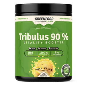 GREENFOOD NUTRITION Performance tribulus 90% šťavnatý meloun 420 g