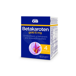 GS Betakaroten gold 6 mg 90 + 45 kapslí