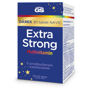GS Extra strong multivitamin 100 + 30 tablet NAVÍC