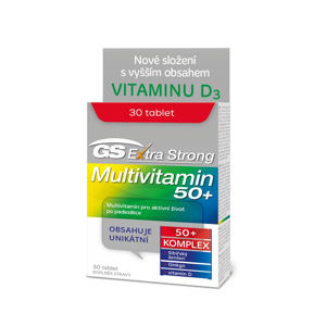 GS Extra Strong multivitamin 50+ 30 tablet
