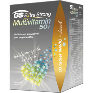 GS Extra strong multivitamin 50+ 90 + 30 tablet ZDARMA
