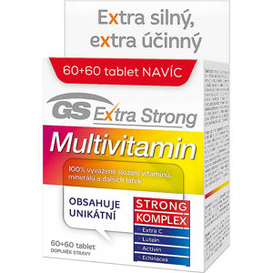 GS Extra Strong Multivitamin 60+60 tablet, poškozený obal
