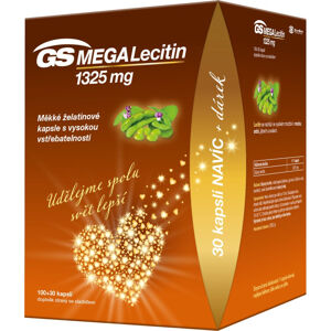 GS Megalecitin 1325 mg 100 + 30 kapslí DÁREK 2021