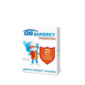 GS Superky probiotika 30 + 10 kapslí ZDARMA