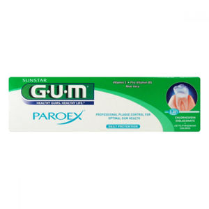 G.U.M PAROEX Gelová zubní pasta 0,06% CHX 75 ml