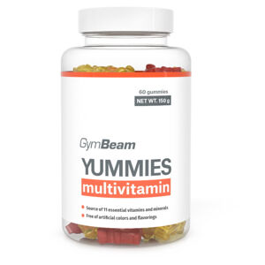 GYMBEAM Yummies multivitamín 60 tobolek, poškozený obal