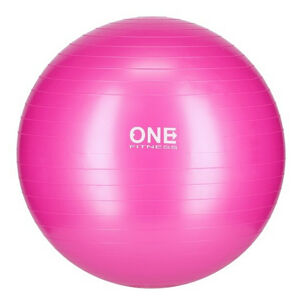 ONE Fitness gymnastický míč 10 55 cm růžový